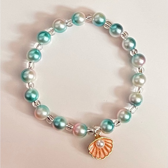 Handmade Jewelry Faux Pearl Necklace Earring Bracelet.for Valentines 💌 - Picture 3 of 5